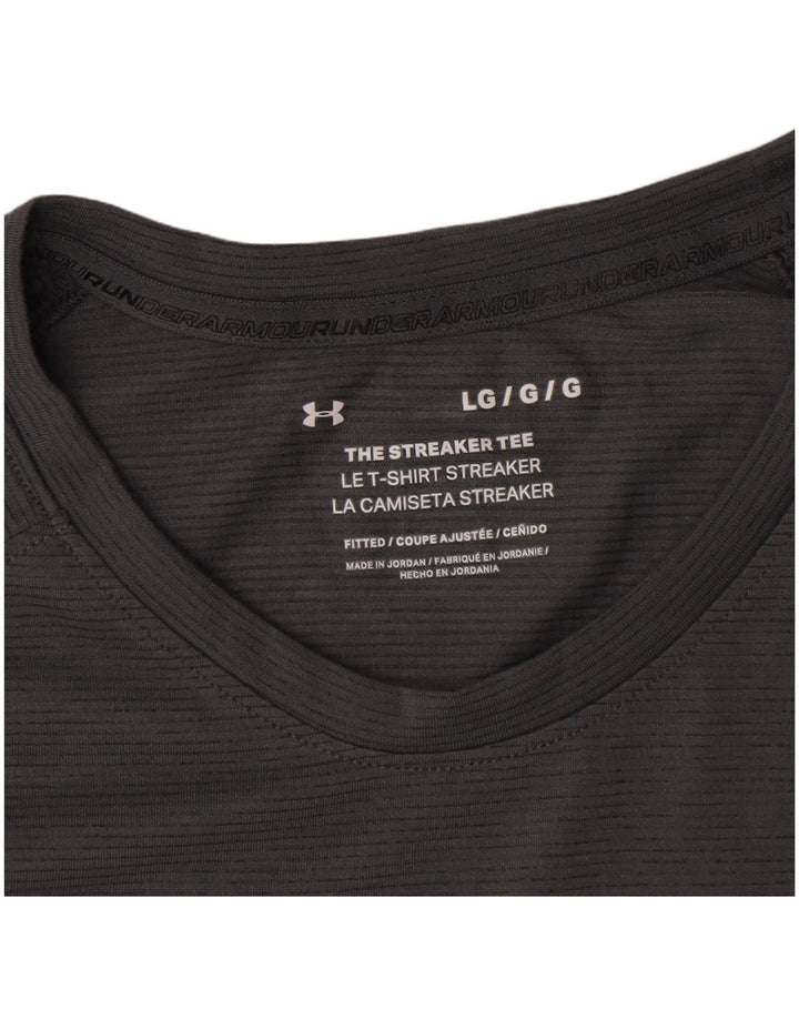 Tricou Under Armour pentru bărbați Top mare gri