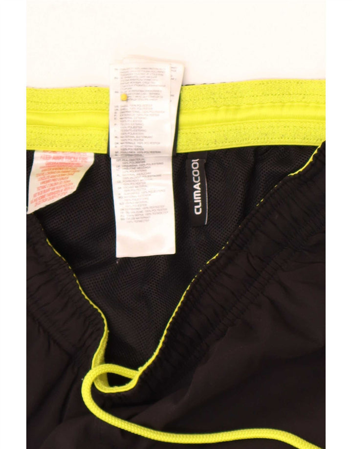 Pantaloni scurți sport adidas Climacool pentru băieți 15-16 ani poliester negru
