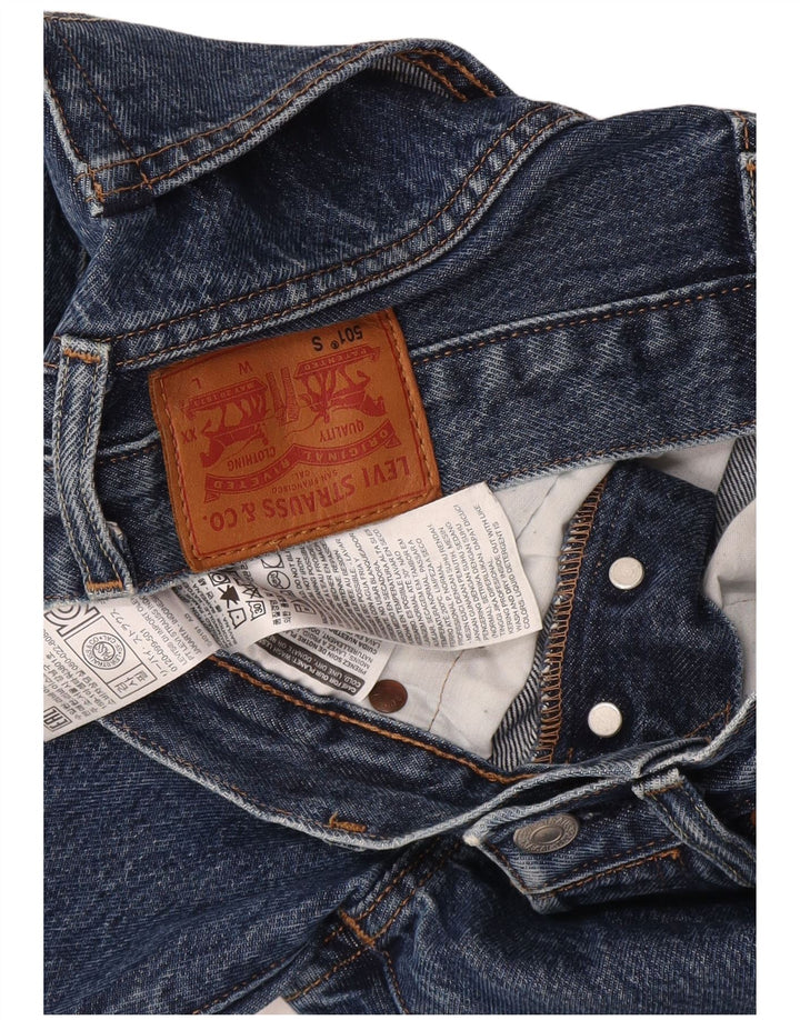 Blugi drepti pentru bărbați Levi's 501 W26 L28 Bumbac albastru