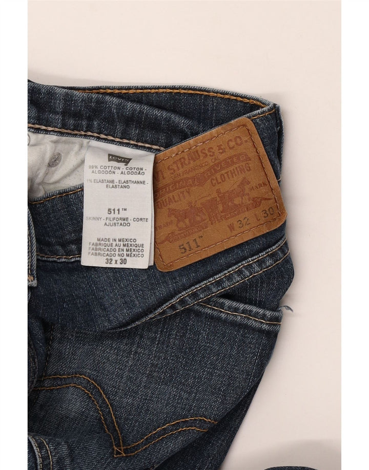 Blugi Levi's 511 Slim pentru bărbați W32 L30 Bumbac albastru