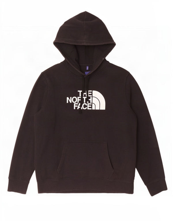 The North Face Mens Graphic Hoodie Jumper XL, bumbac negru
