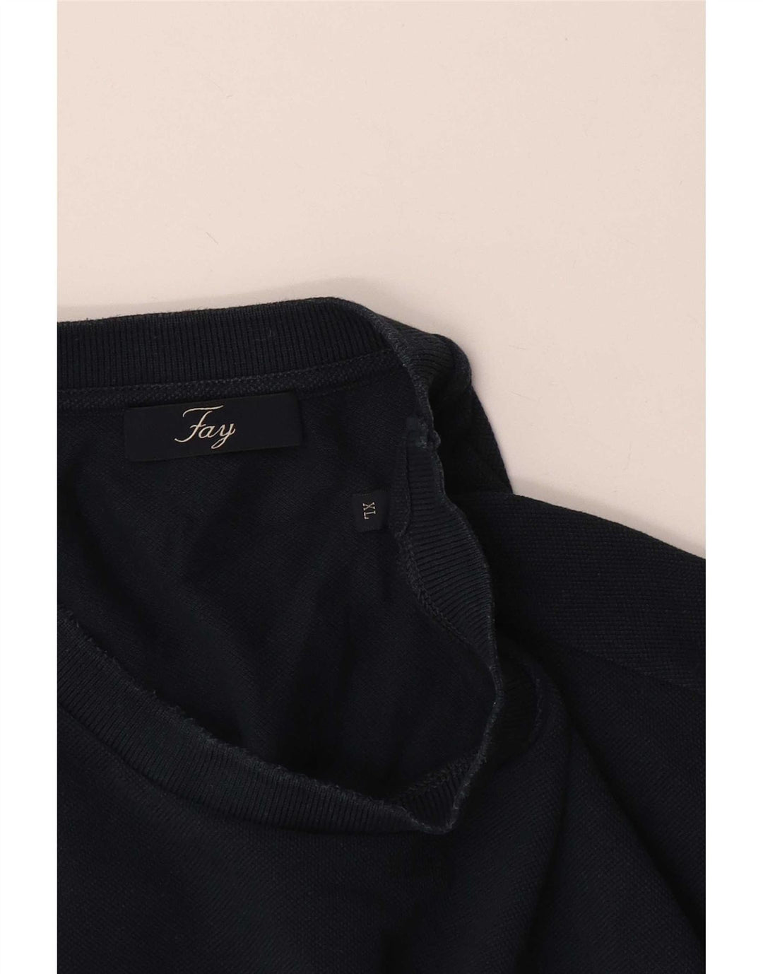 Tricou pentru bărbați Fay Top XL Bleumarin cu dungi