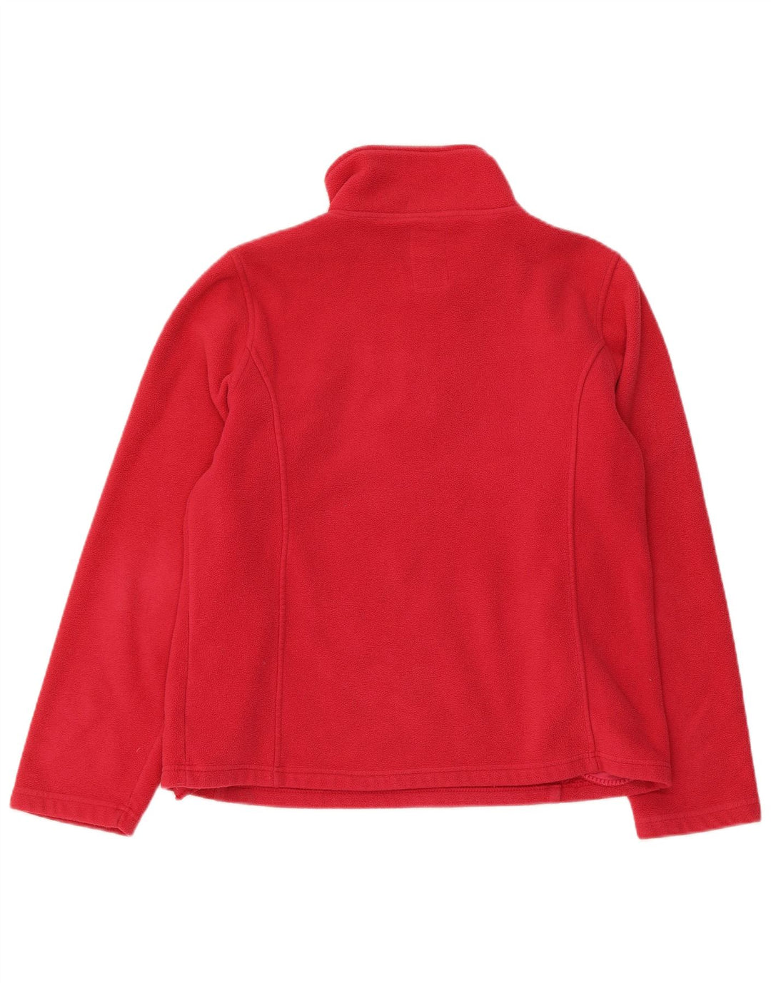 Crew Clothing Pulover pentru femei cu fermoar și gât din lână UK 12 Poliester roz mediu