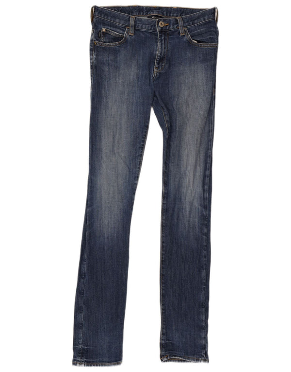 Blugi skinny pentru femei Armani W28 L33 Bumbac albastru