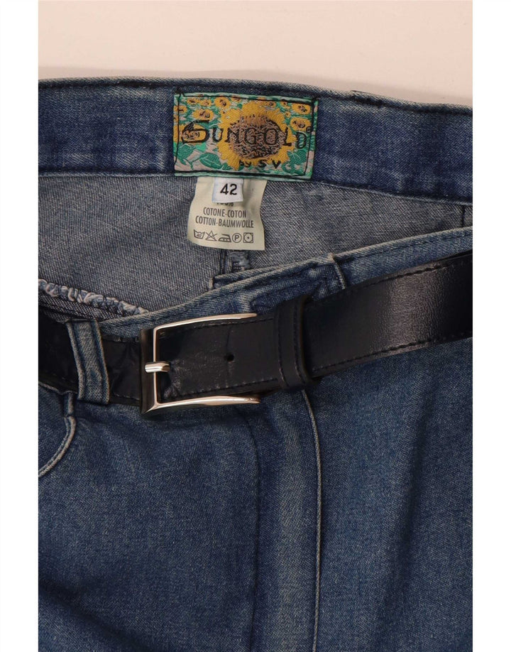Fusta Cargo Vintage Denim pentru Femei IT 42 Medium W28 Bumbac Albastru