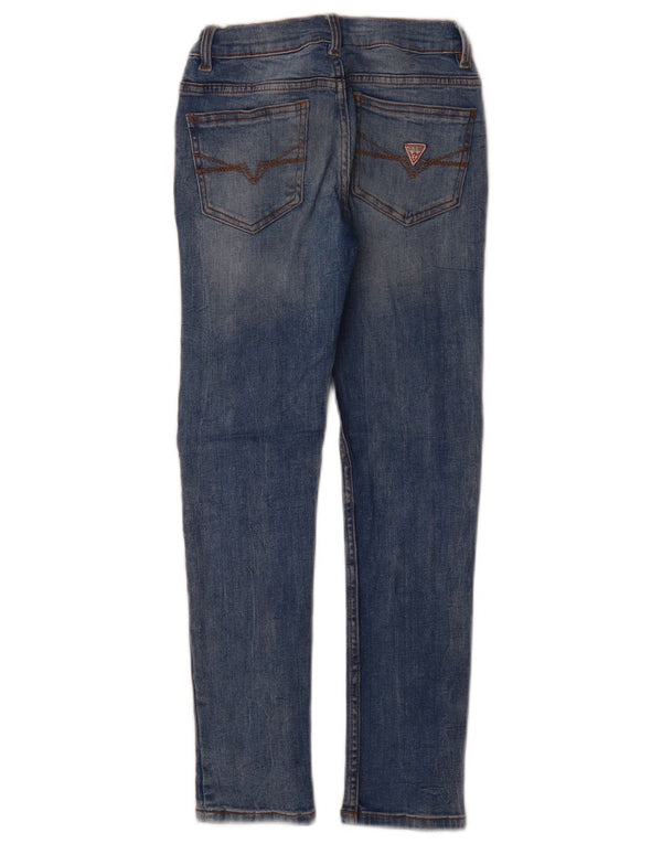 Blugi Skinny Distressed Girls Guess 7-8 Ani L22 L25 Albastru