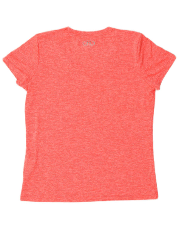 Tricou Under Armour pentru femei Heat Gear Top UK 14 Medium Pink Flecked