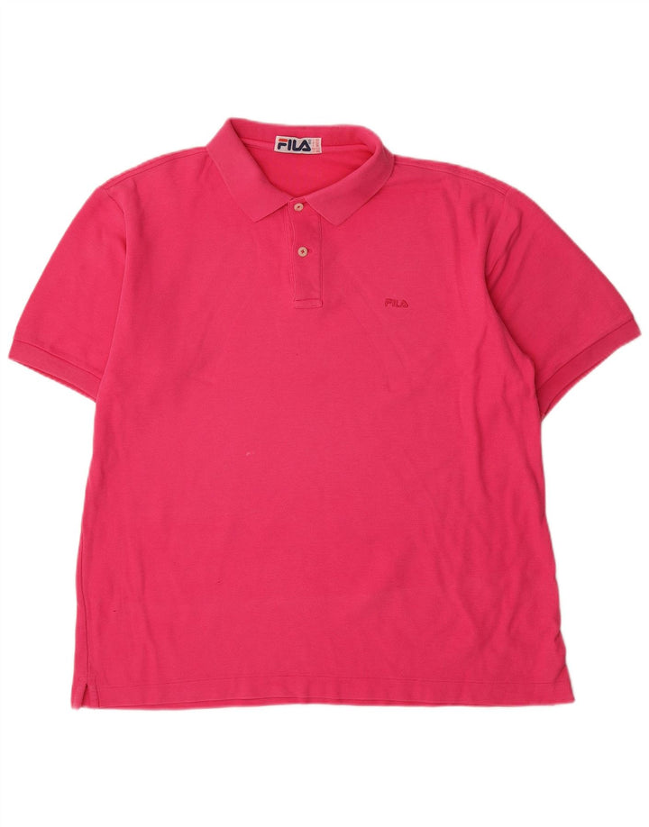 Tricou Polo Fila Bărbați IT 52 Mare Bumbac Roz