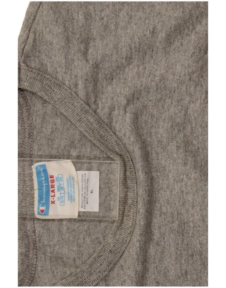 Tricou pentru bărbați Champion Top XL bumbac cu pete gri