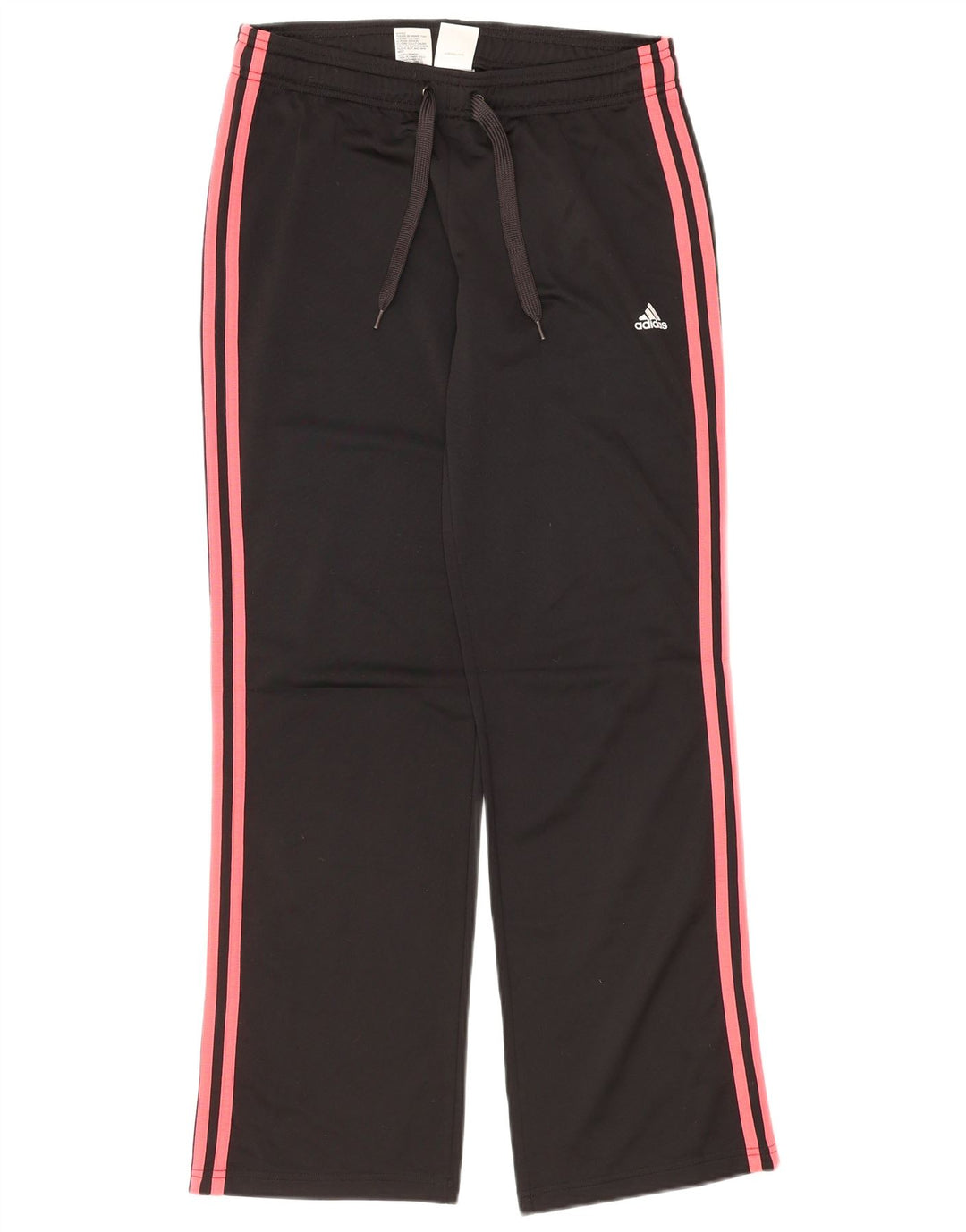 Pantaloni de trening ADIDAS pentru femei UK 8/10 Poliester negru mic