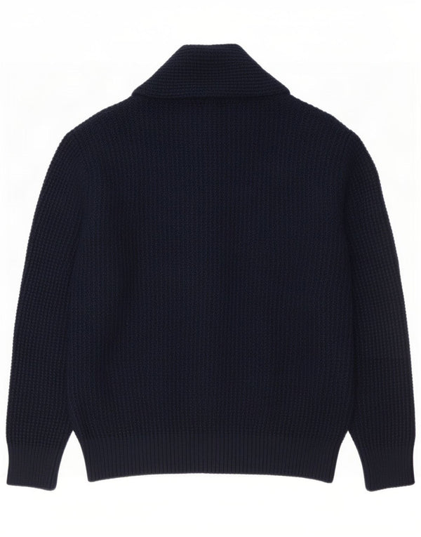 Pulover cardigan pentru bărbați Zara, mare, bleumarin, acrilic