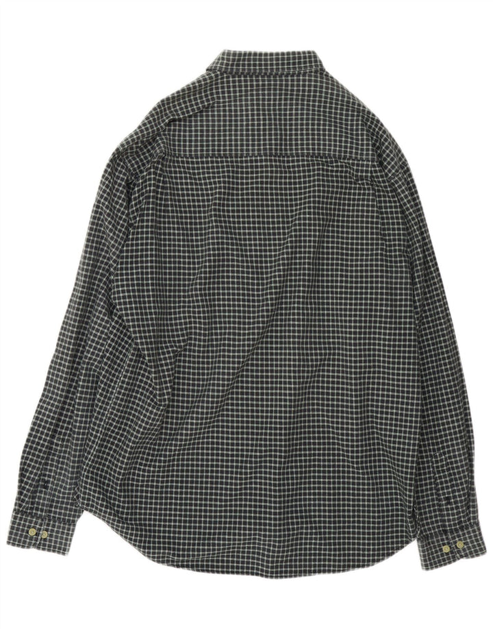 Cămașă pentru bărbați Tom Tailor 2XL, bumbac verde check