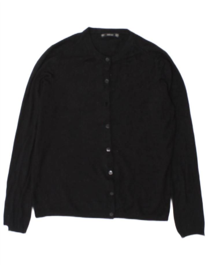 Pulover cardigan pentru femei Zara UK 14 Medium Negru