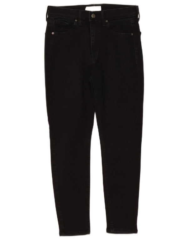 Topshop blugi skinny pentru femei W28 L25 bumbac negru