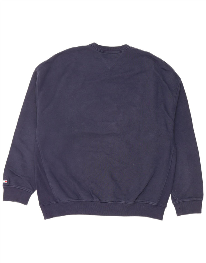 Pulover pentru bărbați Tommy Hilfiger, cu croiala relaxată, medie, bleumarin
