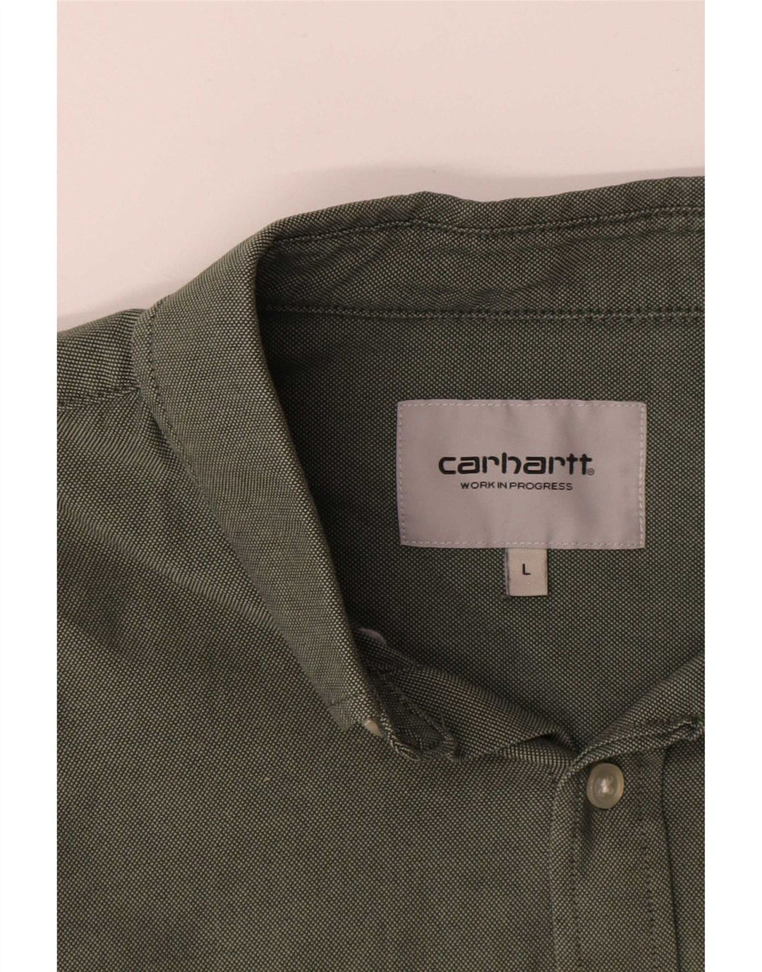 Cămașă pentru bărbați Carhartt, mare, verde, bumbac