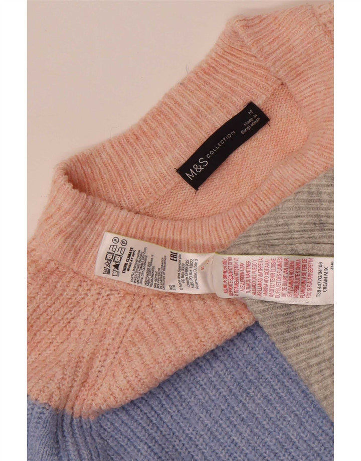 Pulover cu gât țestoasă pentru femei Marks & Spencer UK 14 Medium Multicolor