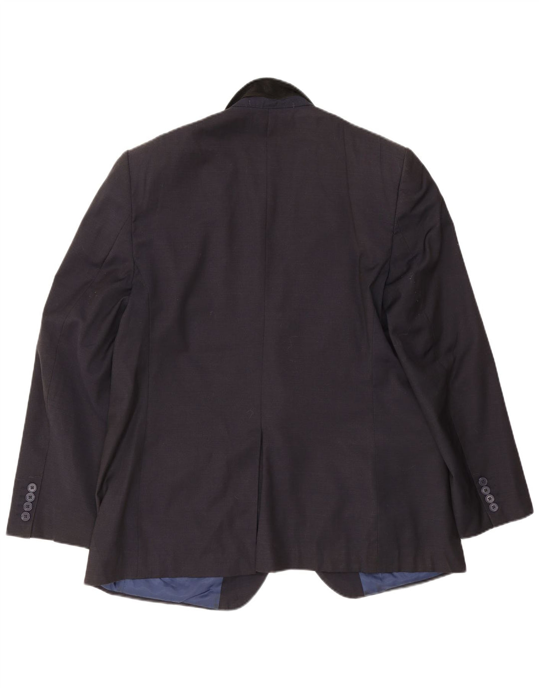 Blazer pentru bărbați Marks & Spencer, cu 2 nasturi, cu ajustare normală, EU 54 XL, bleumarin