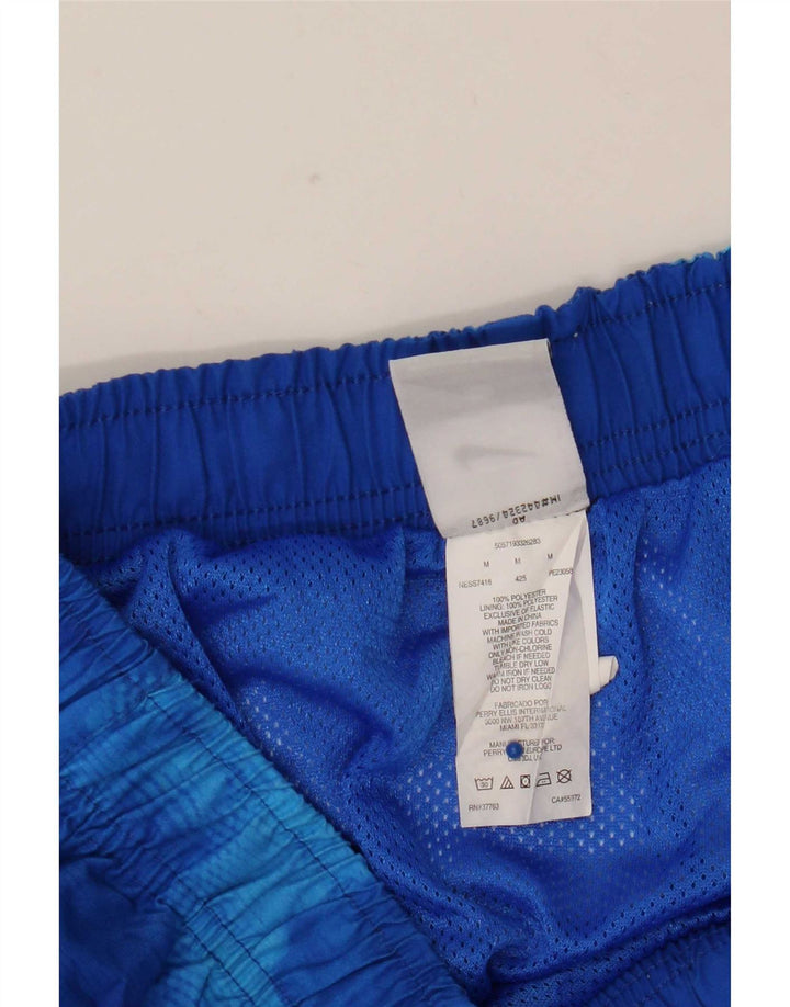 Pantaloni scurți de înot Nike pentru bărbați, albastru mediu, poliester Tie Dye