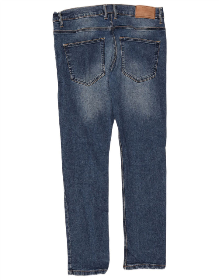 FRENCH CONNECTION Blugi slim pentru bărbați W34 L30 Bumbac albastru