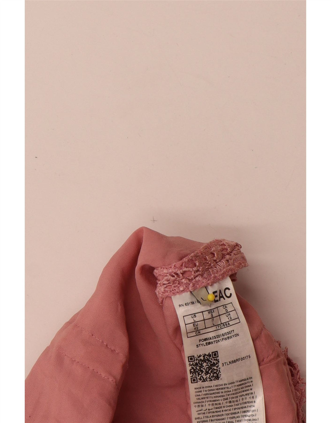 Rochie Guess pentru femei, UK 12, poliester floral, roz mediu