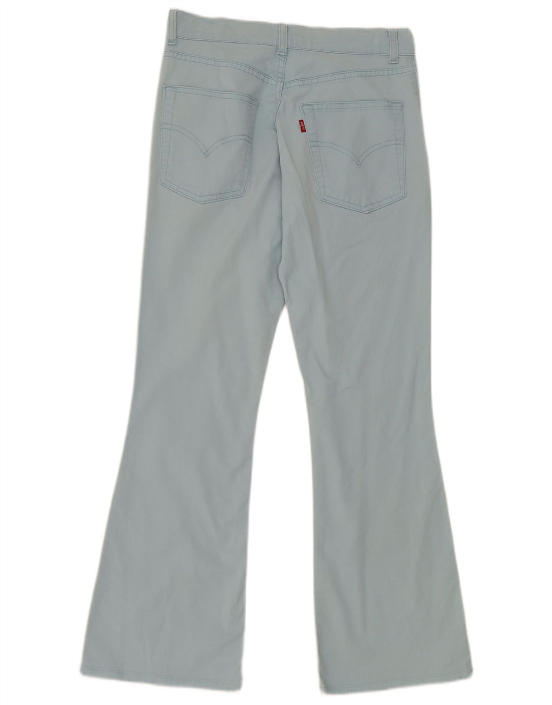 Pantaloni casual Levi's Bootcut pentru femei W28 L30 Bumbac albastru