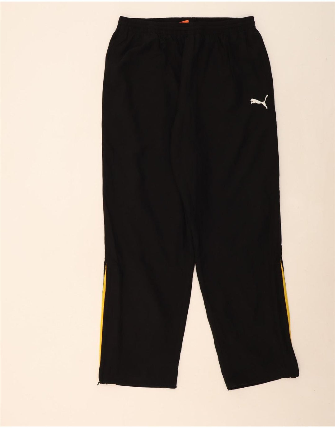 PUMA Mens Tracksuit Trousers XL Black Colourblock Polyester