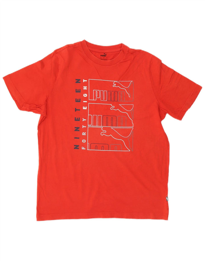Tricou grafic Puma pentru bărbați Top mare roșu