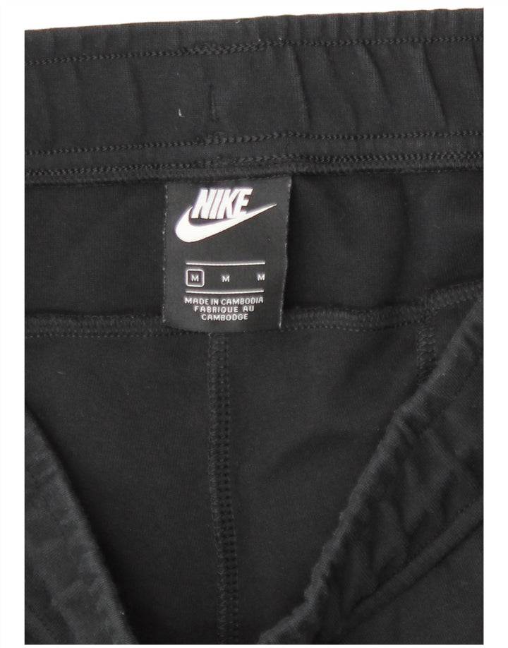 Pantaloni scurți sport Nike pentru bărbați, bumbac mediu negru