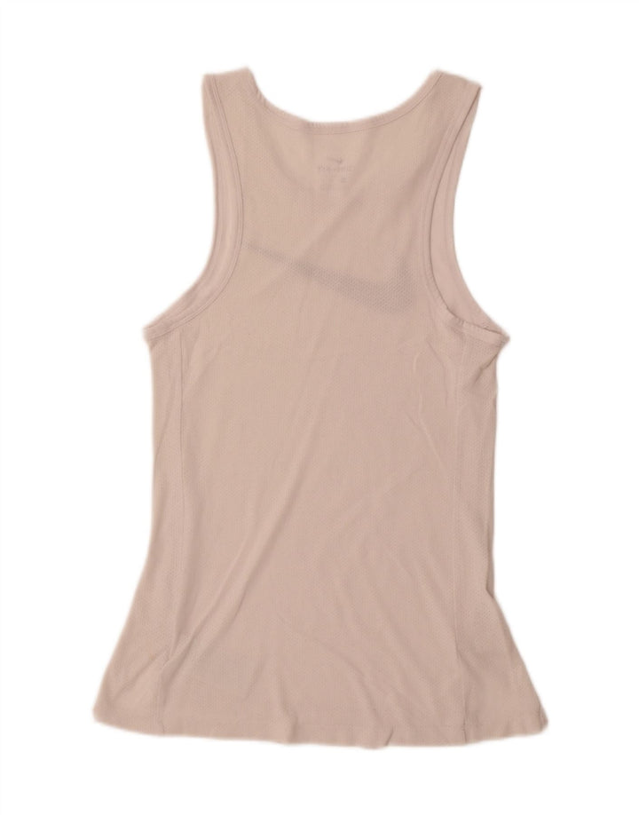 NIKE Mens Dri Fit Graphic Vest Top XS White Polyester Vintage Nike and Second-Hand Nike from Messina Hembry 