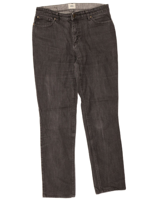 Cerruti 1881 Blugi drepti pentru femei W30 L29 bumbac gri