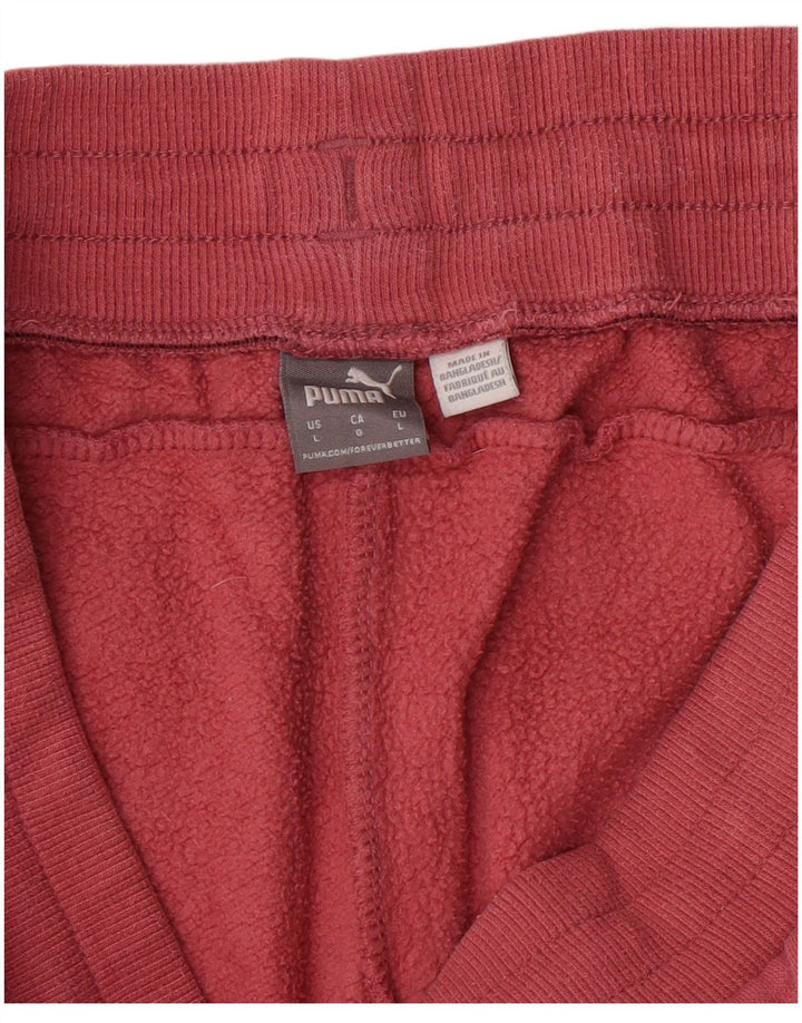 Pantaloni de trening pentru femei PUMA Pantaloni de jogging UK 14 Large Pink