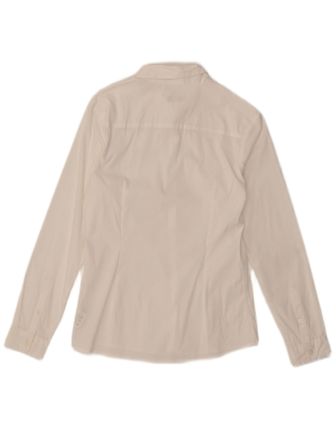 Cămașă United Colors of Benetton Băieți 10-11 Ani XL Bumbac Alb