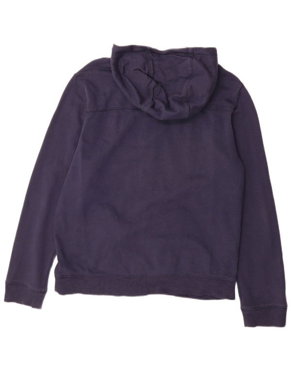 Pulover Timberland Regular Fit, cu fermoar, bumbac, XL, albastru