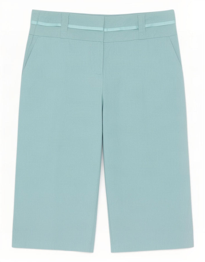Bermude pentru femei Marks & Spencer UK 12 Medium W30 Blue Linen