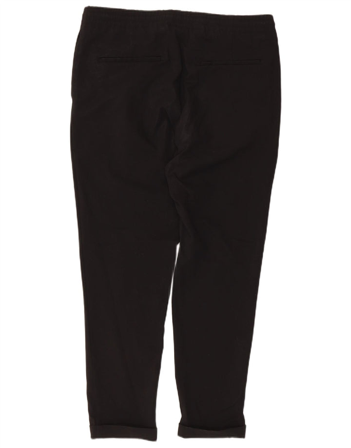 Pantaloni casual slim pentru femei Zara Mediu L32 L26 Negri