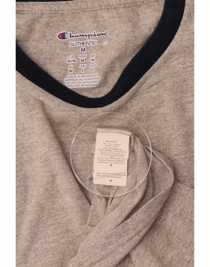 Tricou pentru bărbați Champion Top Medium Gri din bumbac cu pete