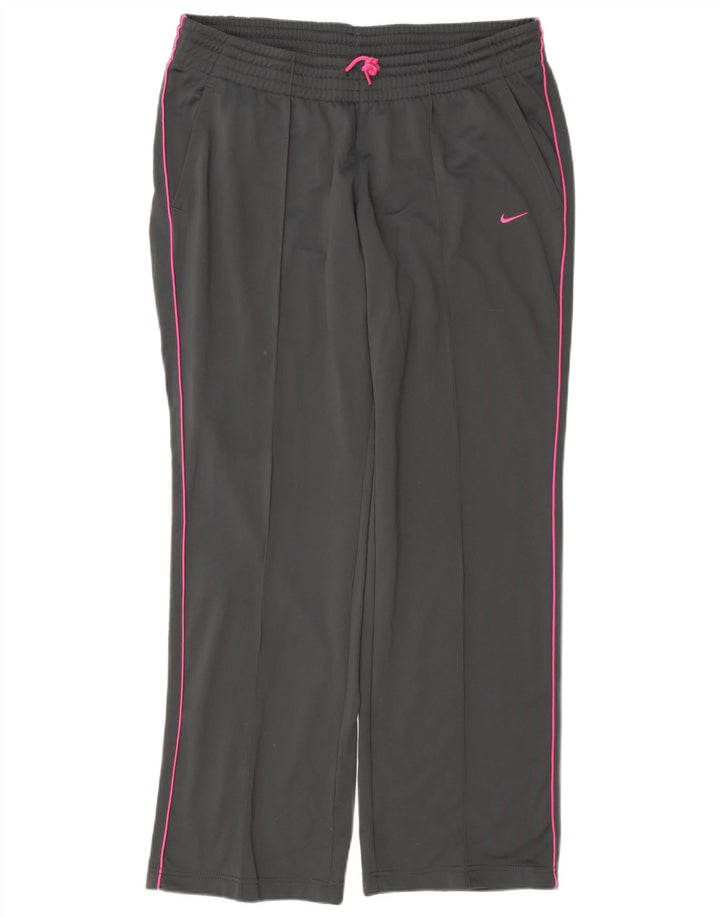 Pantaloni de trening Nike pentru femei Marea Britanie 16/18 Poliester mare gri