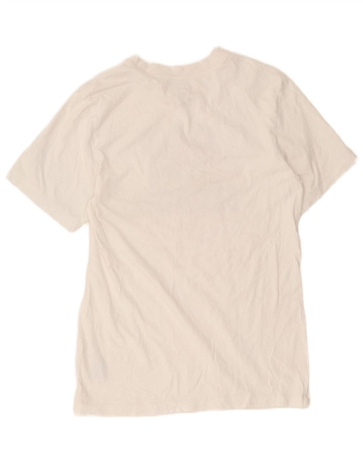 Tricou grafic Nike pentru bărbați Top mic, alb, bumbac