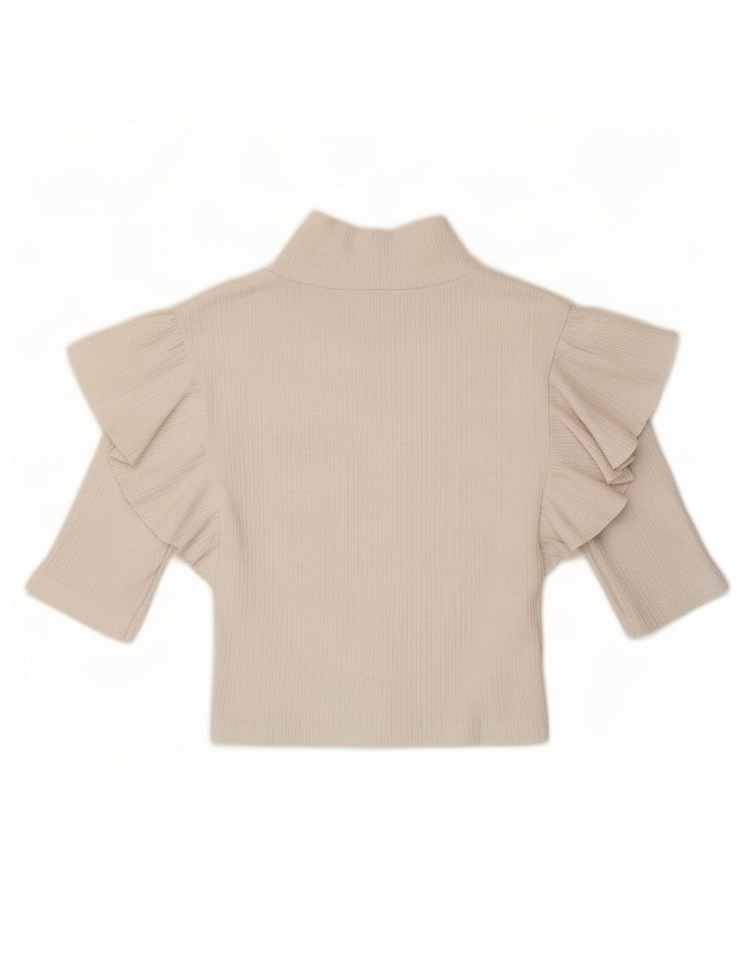 Crop Top pentru femei Zara UK 8 Small White