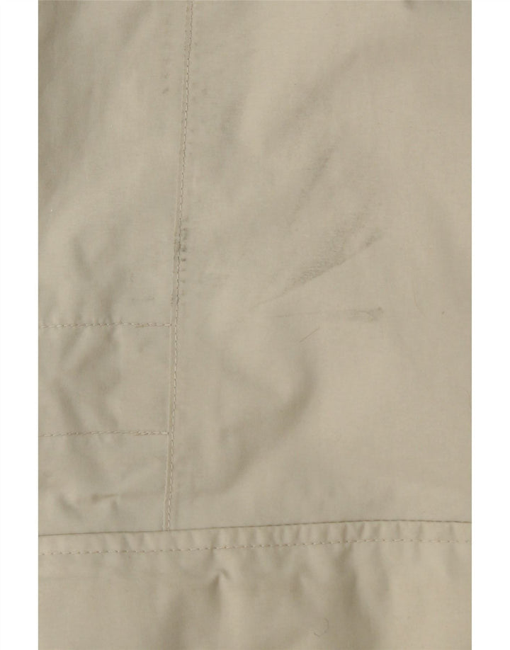 Jack Wolfskin Jachetă căptușită cu glugă pentru femei UK 8/10 Small Beige Poliamidă
