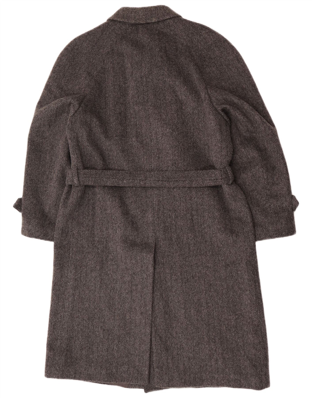 Pardesiu vintage pentru bărbați EU 54 2XL Gri Herringbone