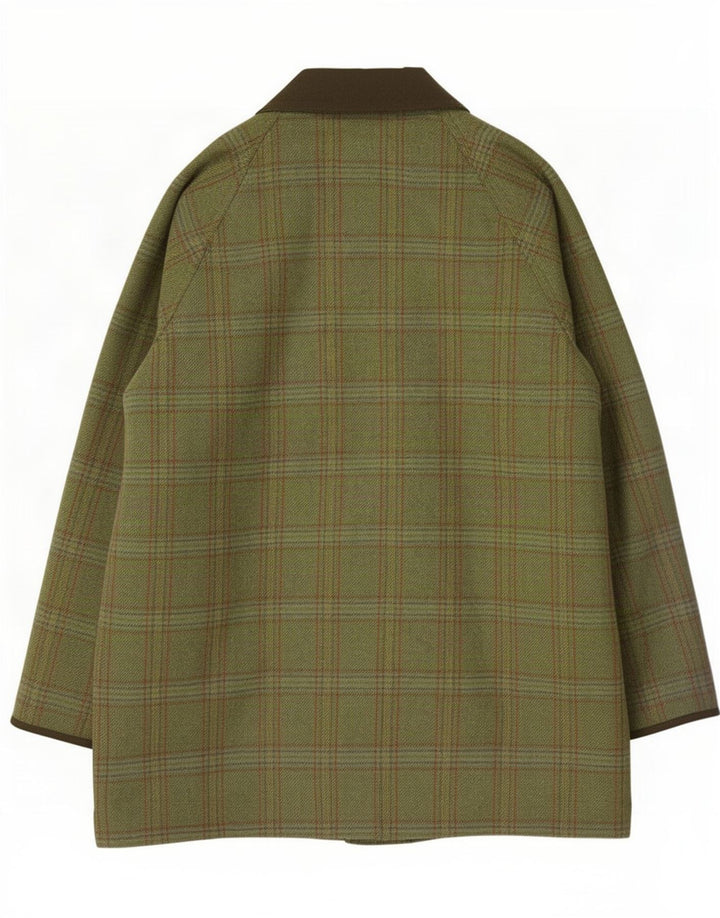 Jachetă pentru bărbați Chrysalis UK 44 2XL Lână carouri kaki