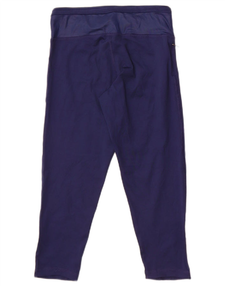 Leggings adidas Climacool Capri pentru femei UK 4 XS poliester bleumarin