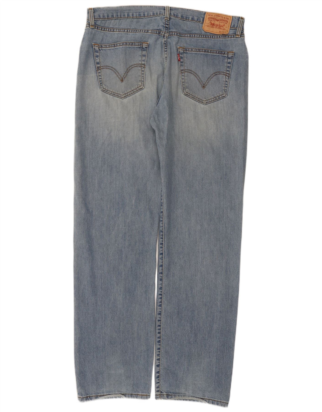 Blugi drepti pentru bărbați Levi's W38 L34 Bumbac albastru