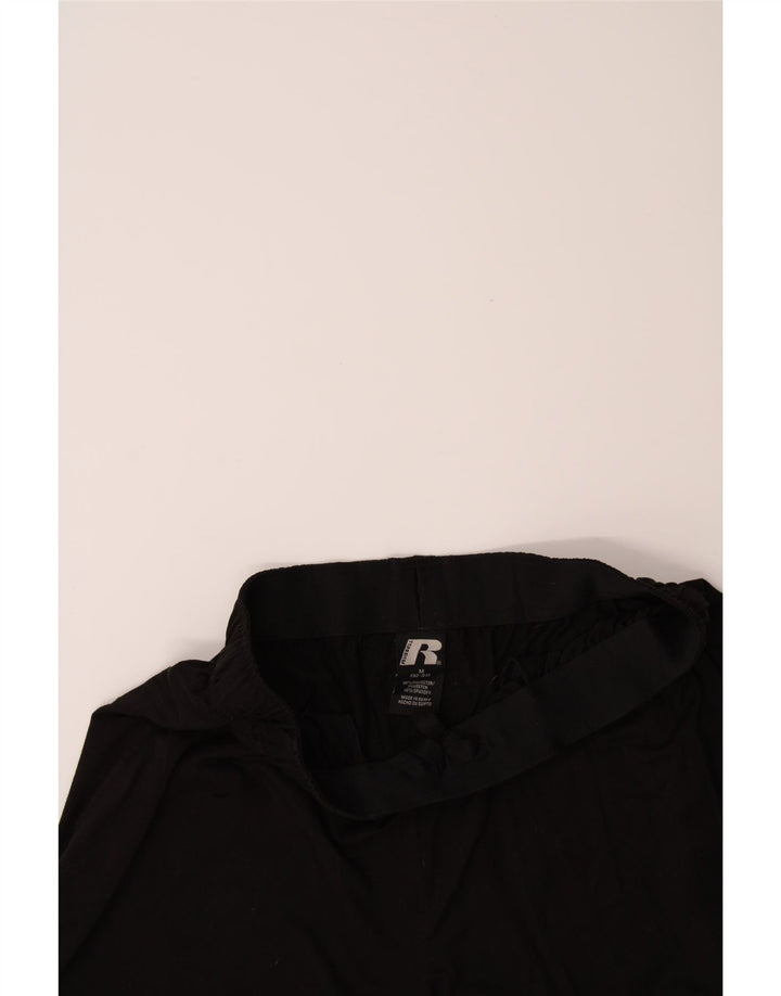 RUSSELL ATHLETIC Mens Sport Shorts  Medium  Black Polyester Vintage Russell Athletic and Second-Hand Russell Athletic from Messina Hembry 
