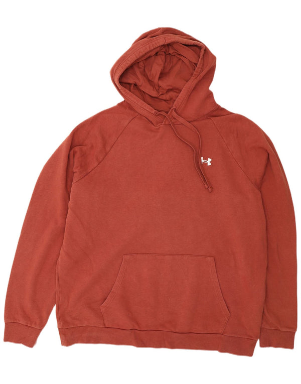 Pulover cu glugă Under Armour Cold Gear pentru bărbați, 2XL, maro, bumbac