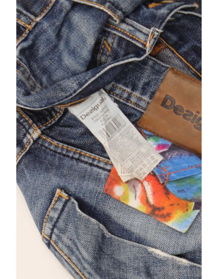 Blugi Desigual Bărbați Drepți W30 L33 Bumbac Albastru