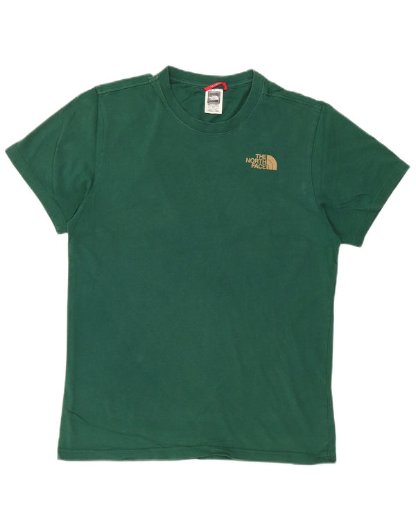 THE NORTH FACE Mens Graphic T-Shirt Top Small Green