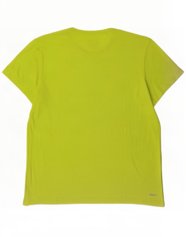 Tricou Adidas Climalite pentru bărbați Top XL Verde